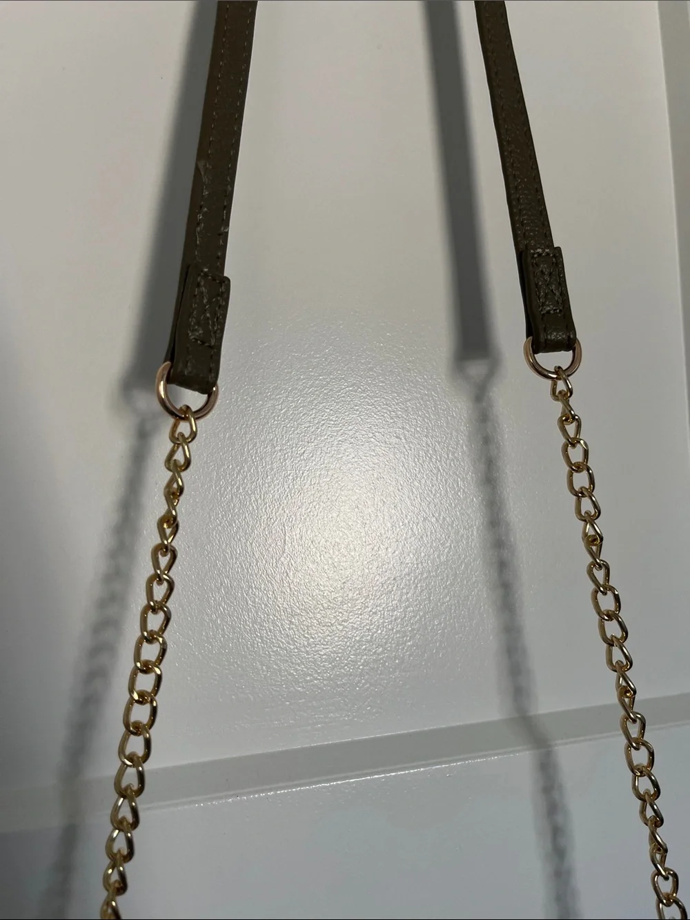 Like Dreams Olive Green Leather Crossbody Double Bow Purse